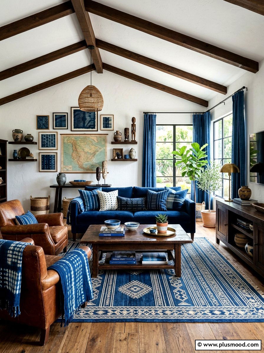 25 Blue Summer Living Room Ideas for a Cool Coastal Feel