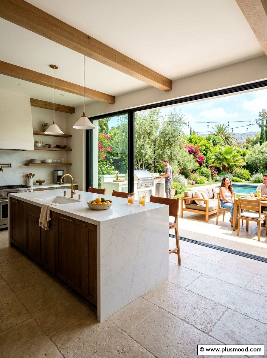 Indoor Outdoor Kitchen - 25 best summer kitchen decor ideas