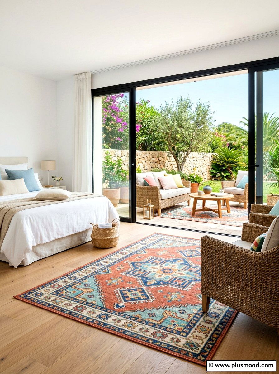 Indoor Outdoor Rug - 25 summer rug ideas for bedroom