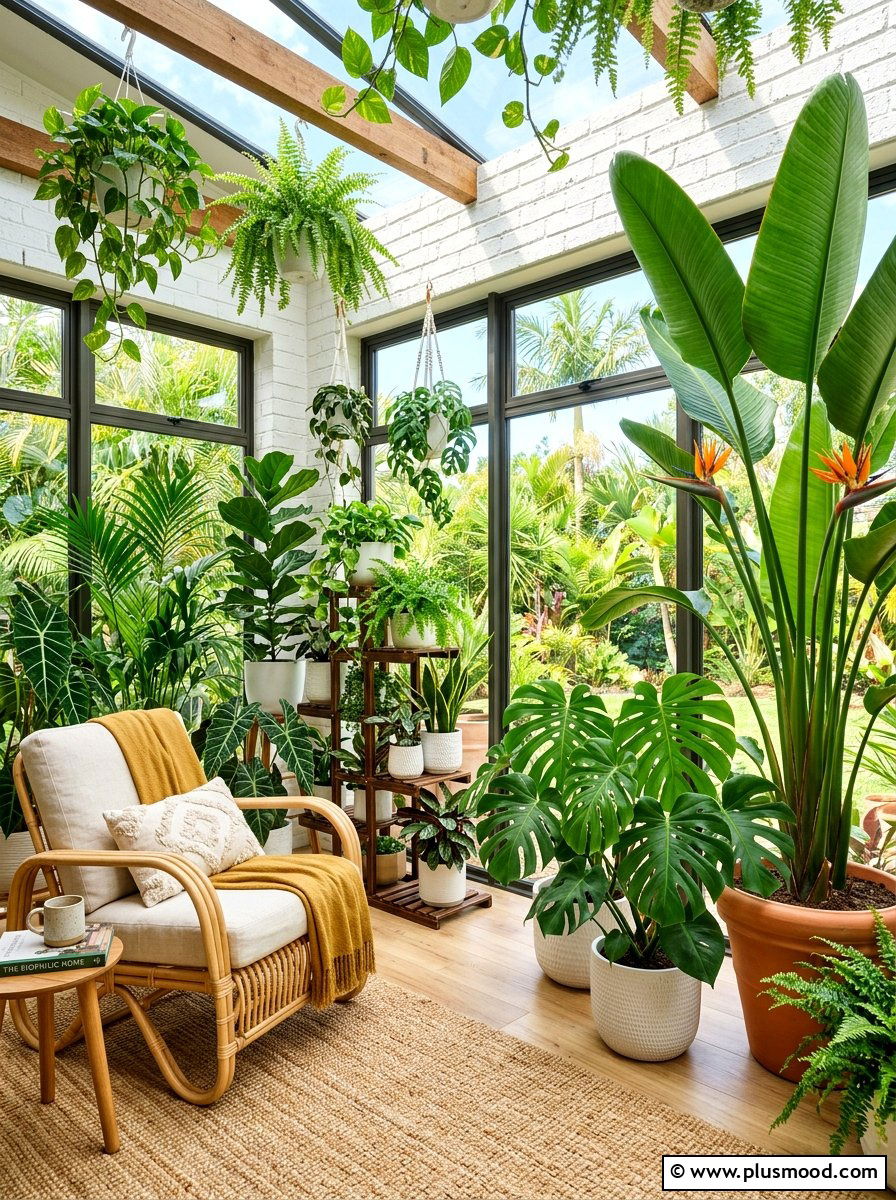 Indoor Tropical Plants - 25 best summer home decor ideas