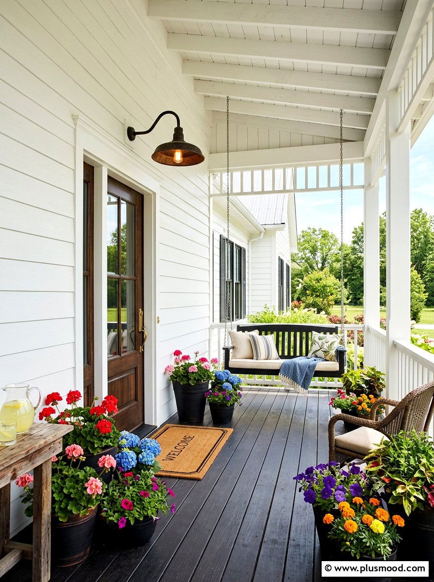Industrial Barn Porch Lighting - 25 summer porch lighting ideas