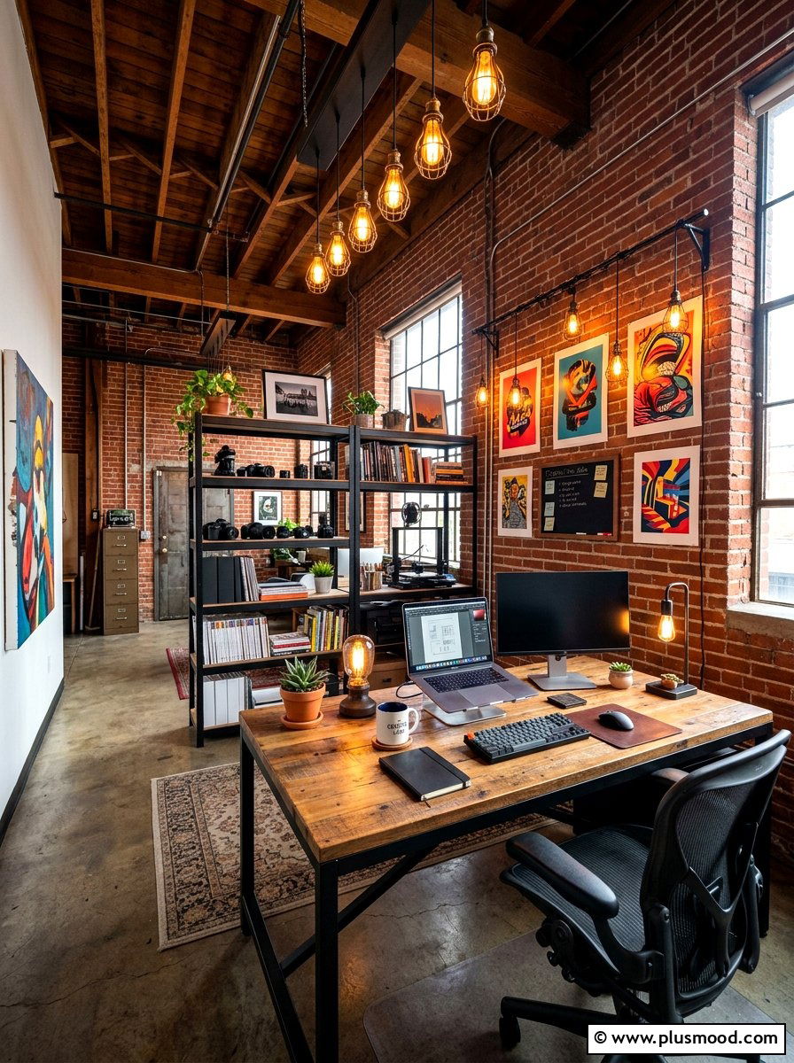 Industrial studio - 25 late summer home refresh ideas
