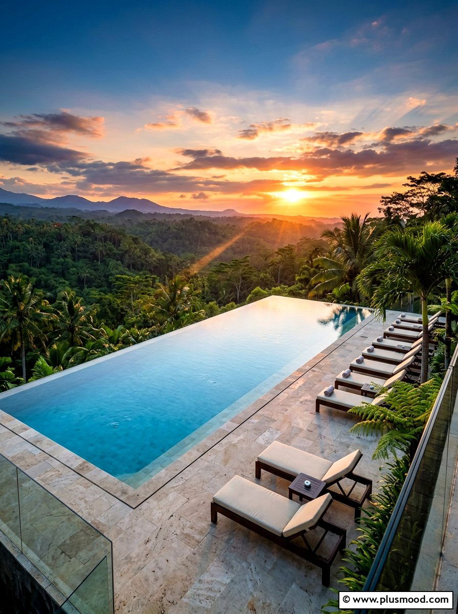 Infinity Pool - 25 summer tropical pool ideas