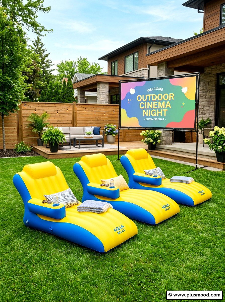 25 Summer Movie Night Backyard Ideas for Cozy Evenings