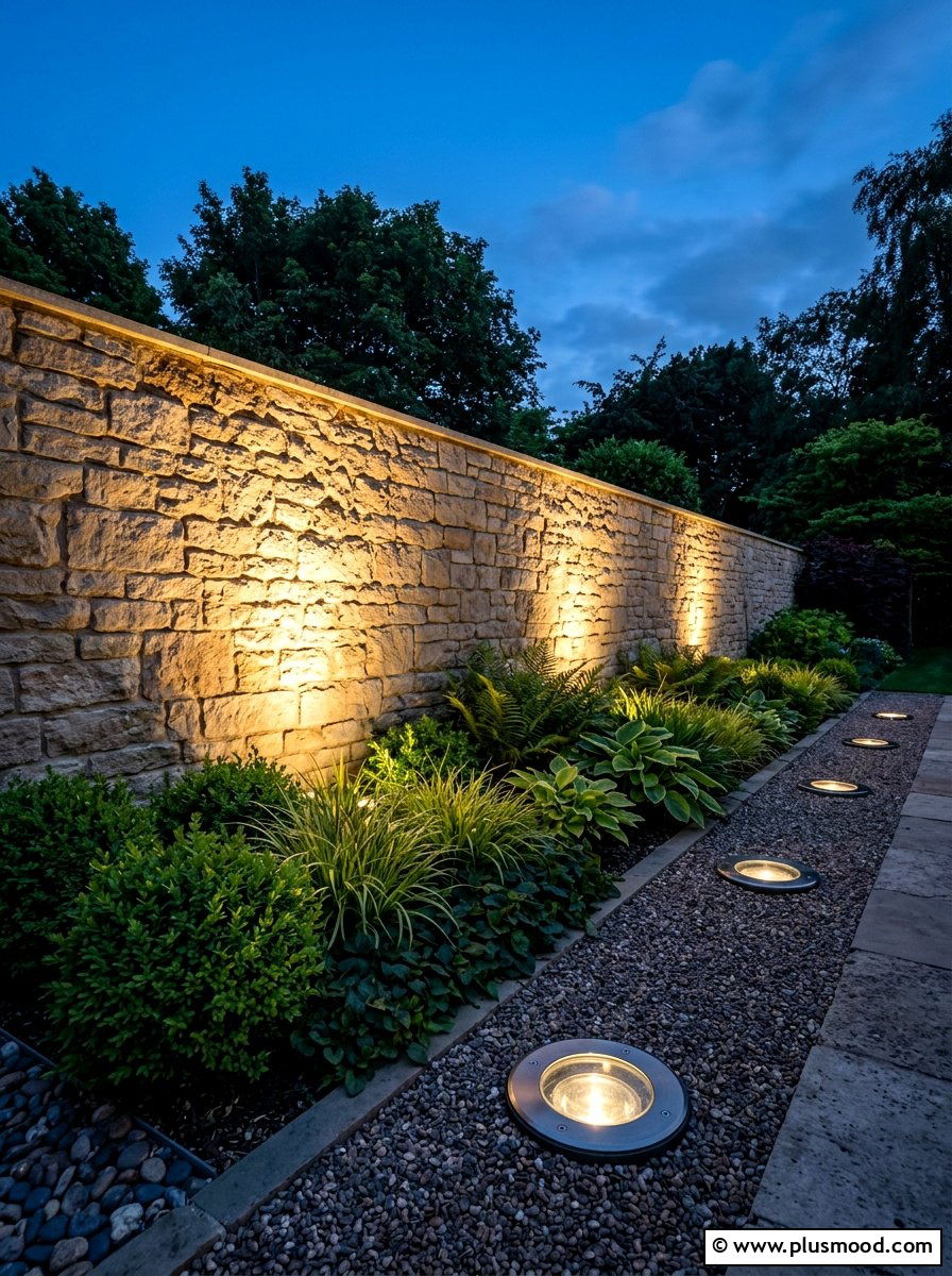 Inground Landscape Lights - 25 summer backyard lighting ideas