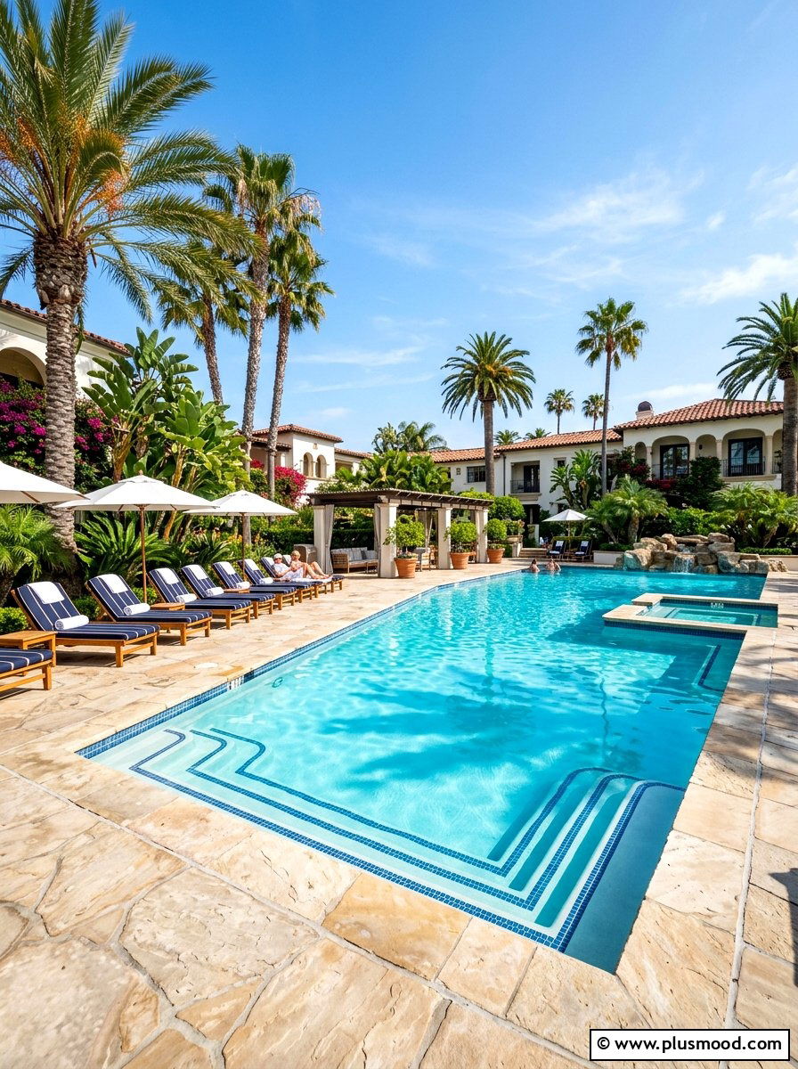 Inground Swimming Pool - 25 summer tropical pool ideas