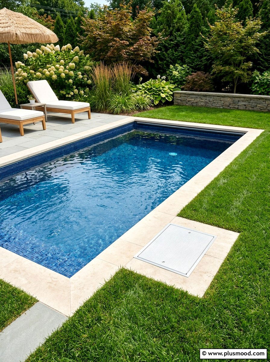 Inground Vault For Endless Pool - 25 pool landscaping ideas for endless pools