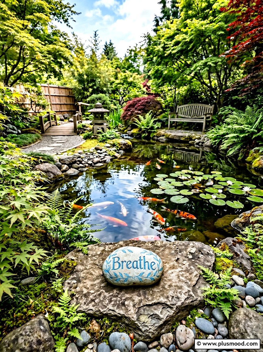 Inspirational Garden Stone - 25 painted rock ideas for outdoor signage