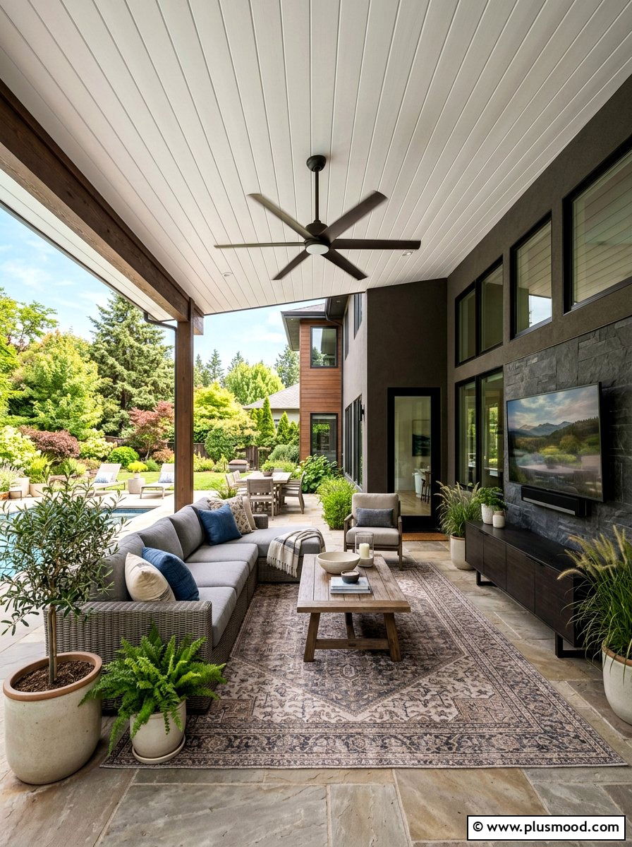 Insulated Patio Roof - 25 summer backyard cooling ideas