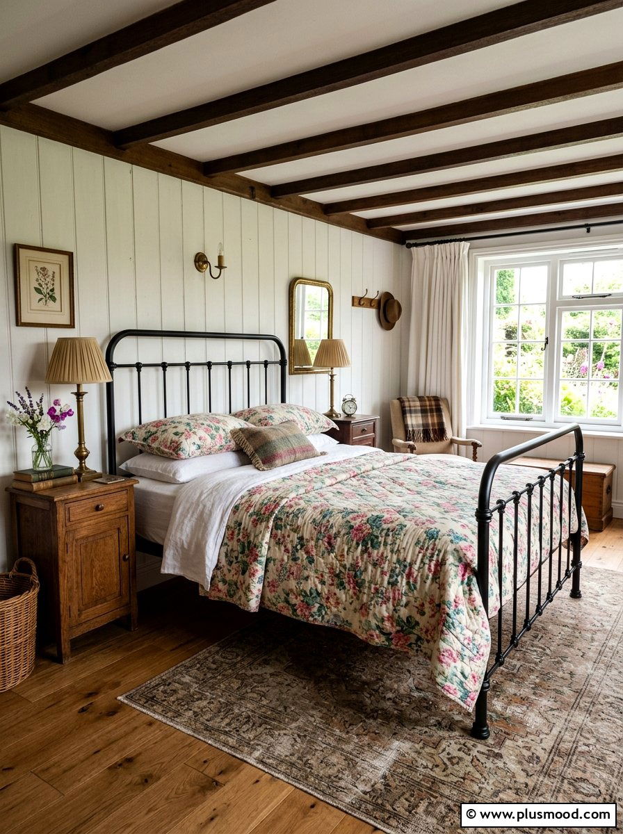 Iron Bed Bedroom - 25 summer cottage bedroom ideas