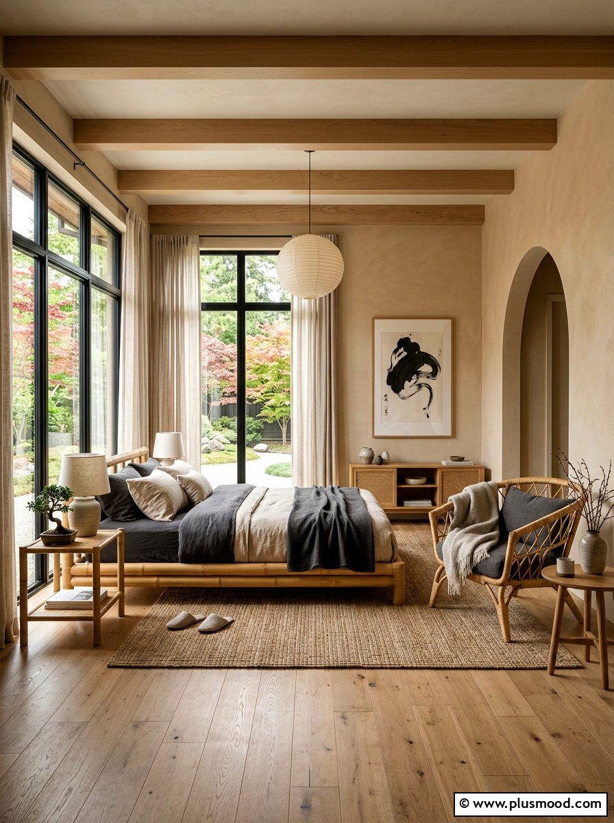 Japandi Minimalist Master Bedroom - 25 minimalist summer bedroom ideas