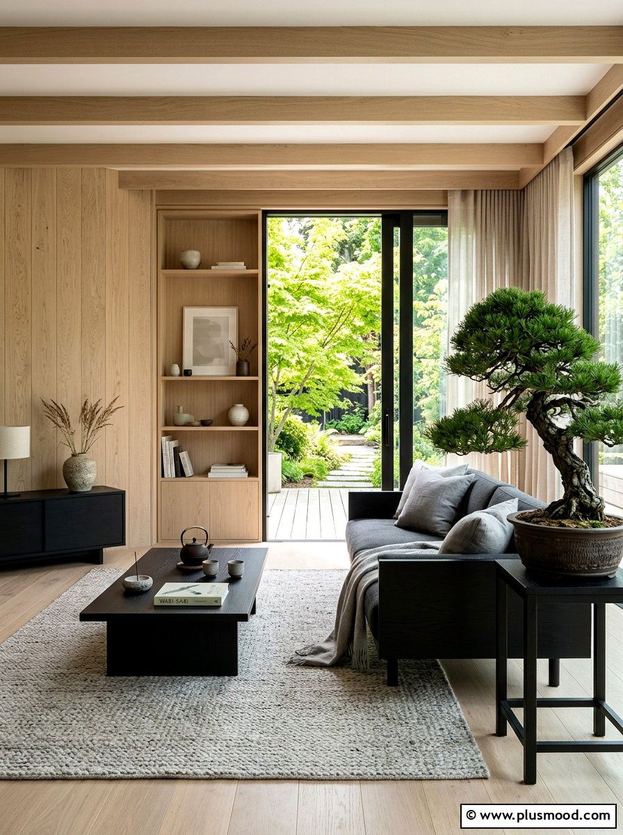 Japandi Summer Living Room - 25 modern summer living room ideas
