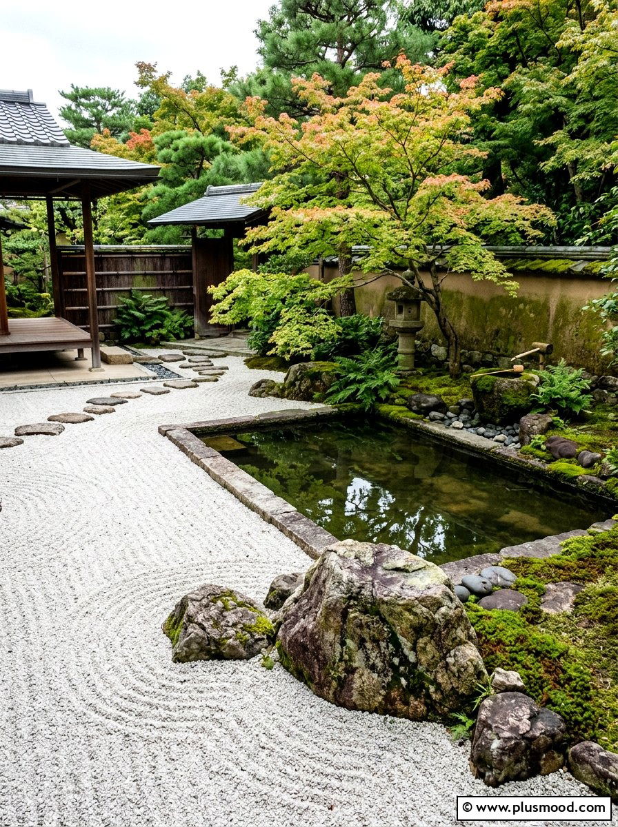 Japanese Zen Garden Pool - 25 pool landscaping ideas for rectangular pools