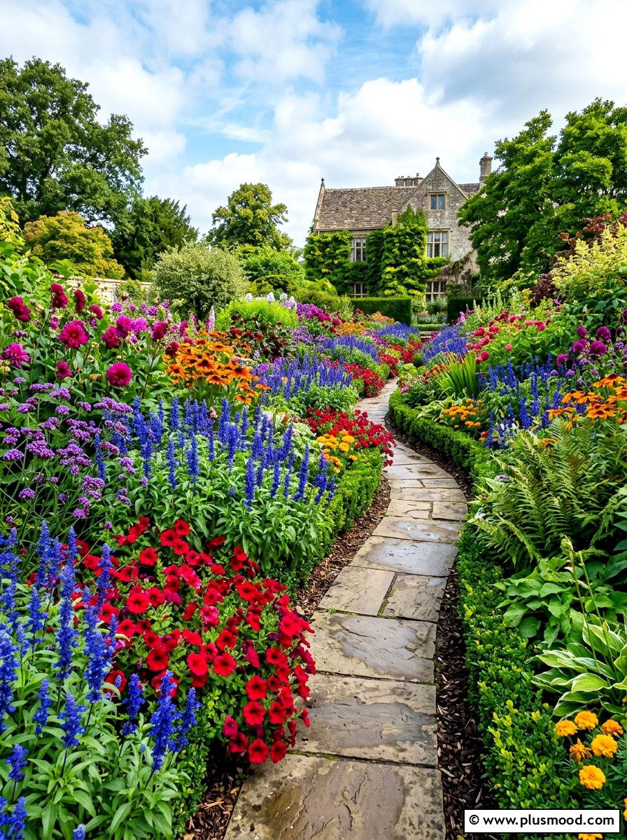 Jewel tone garden - 25 summer garden color ideas