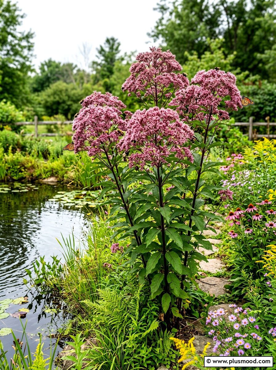 Joe Pye Weed - 25 late summer flower garden ideas