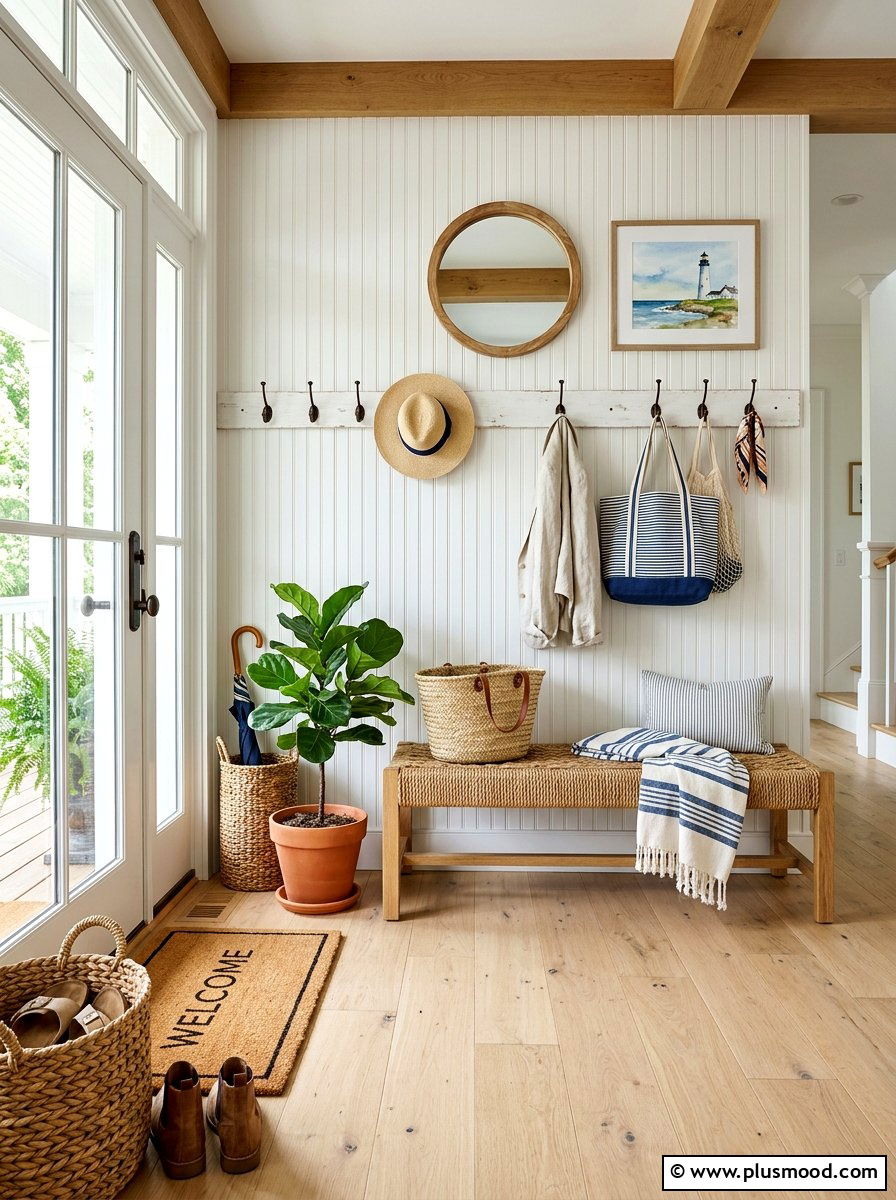 Jute Bench Seating - 25 summer jute decor ideas