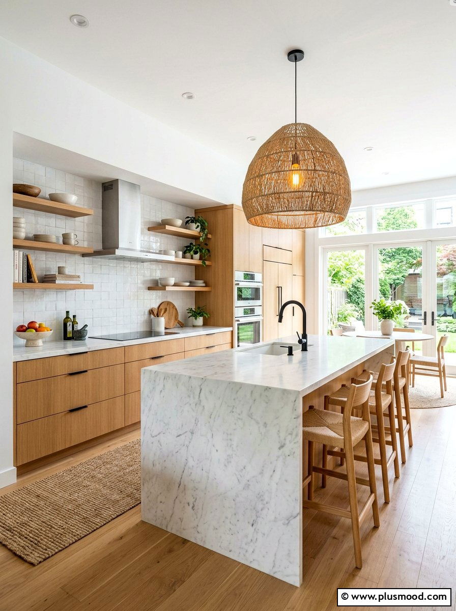 Jute Pendant Light - 25 summer jute decor ideas
