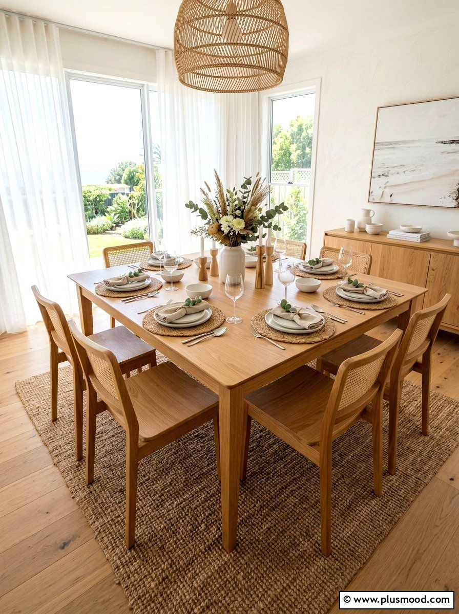Jute Placemats - 25 summer to fall table decor ideas