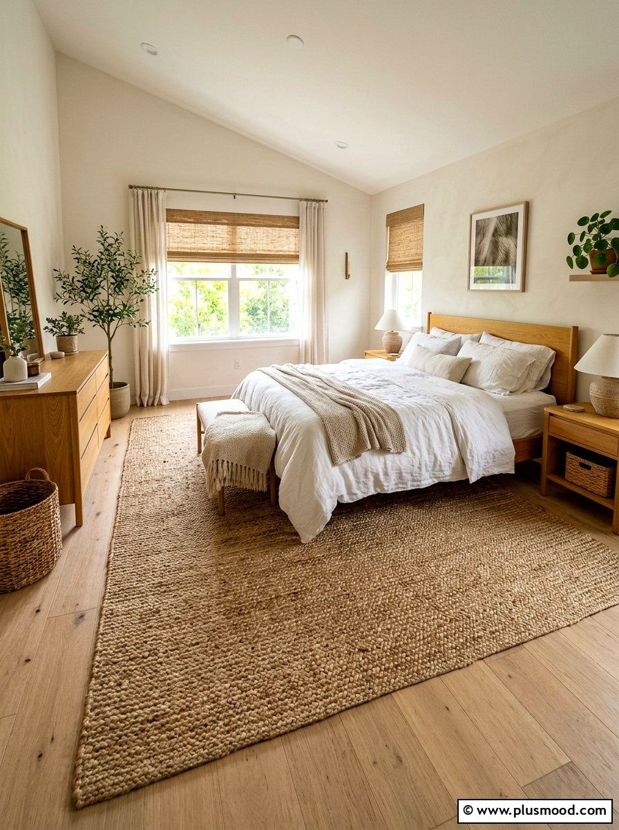 Jute Rug Bedroom - 25 summer bedroom ideas