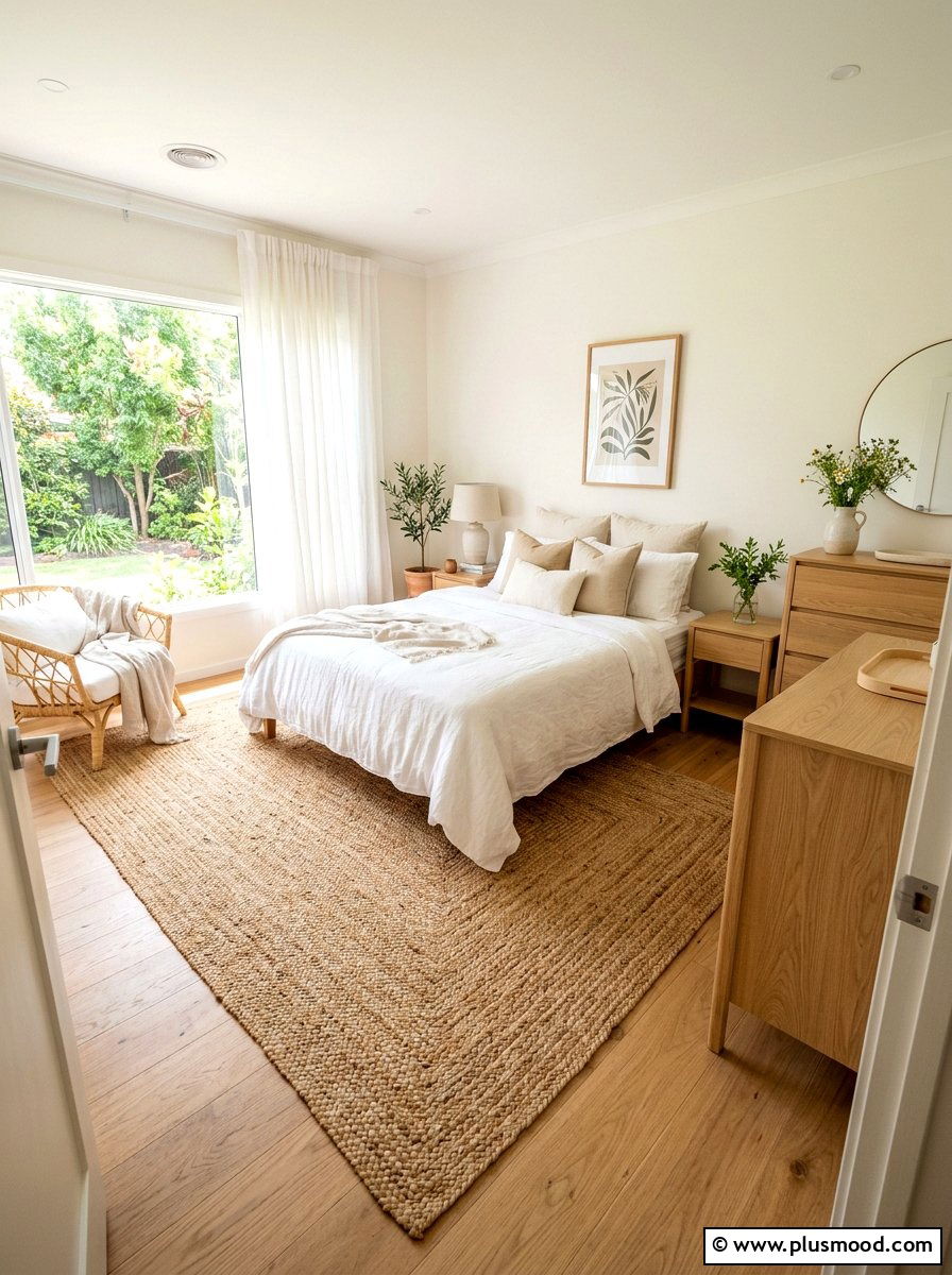 Jute Rug Summer Bedroom - 25 summer bedroom makeover ideas