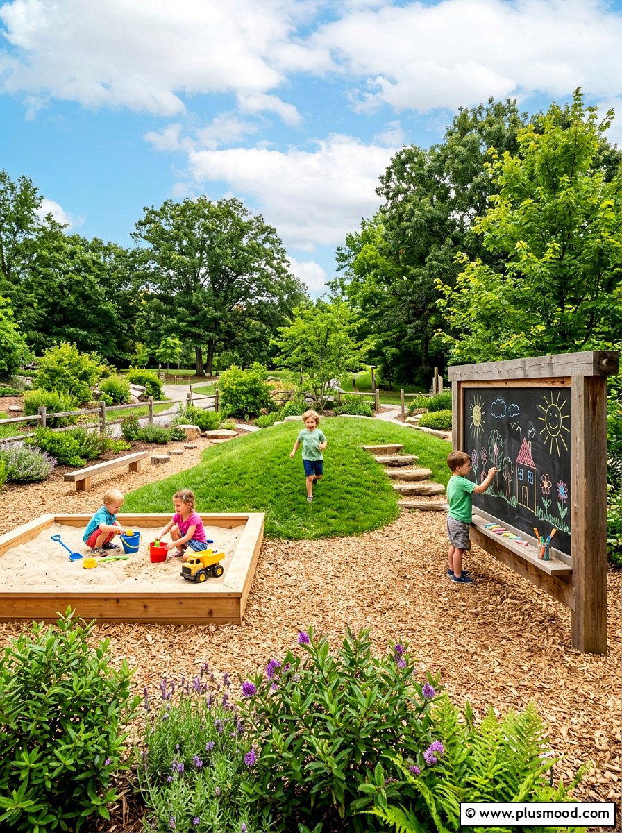 Kid Friendly Play Area - 25 summer garden ideas