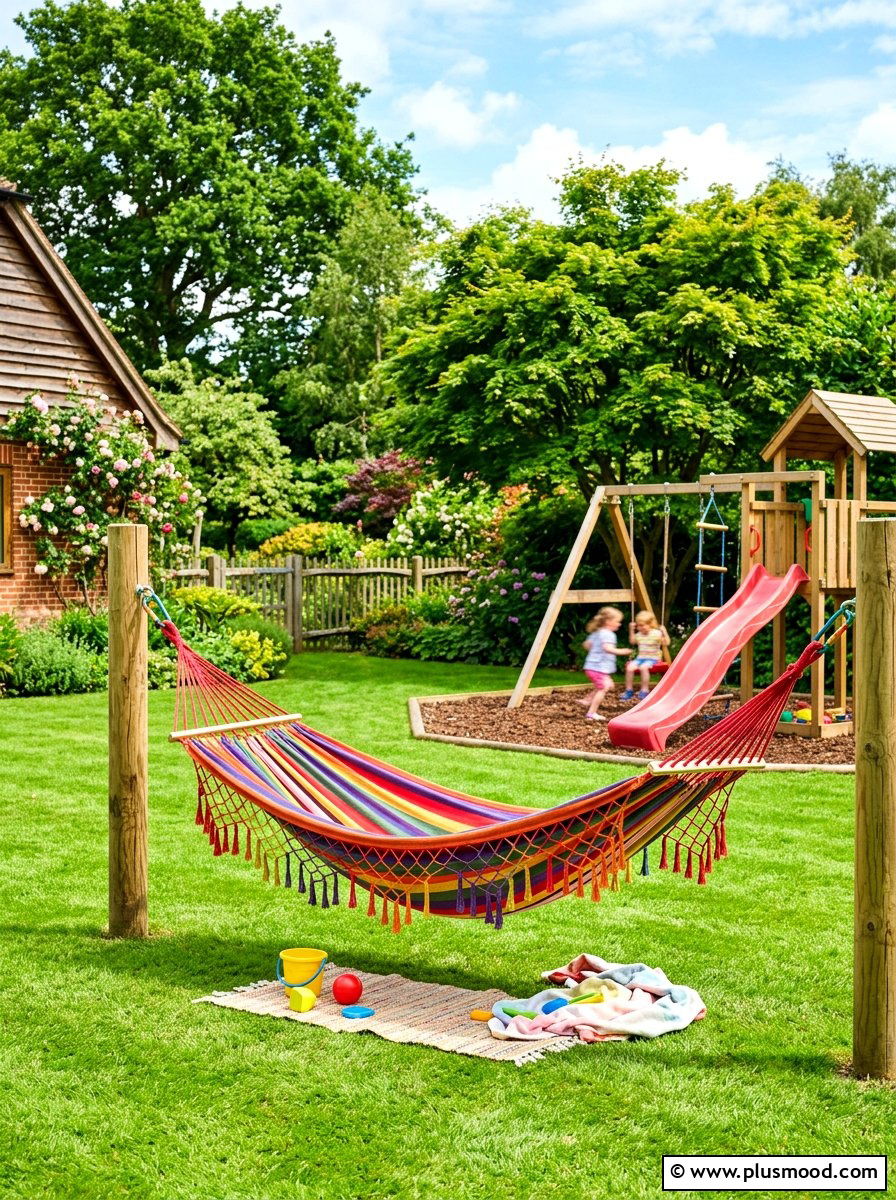 Kids Backyard Hammock - 25 summer backyard hammock ideas