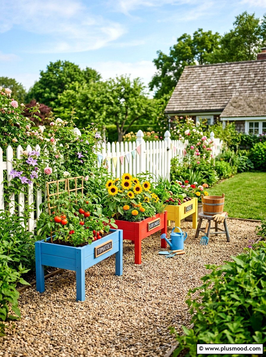 Kids garden - 25 small backyard ideas for kids