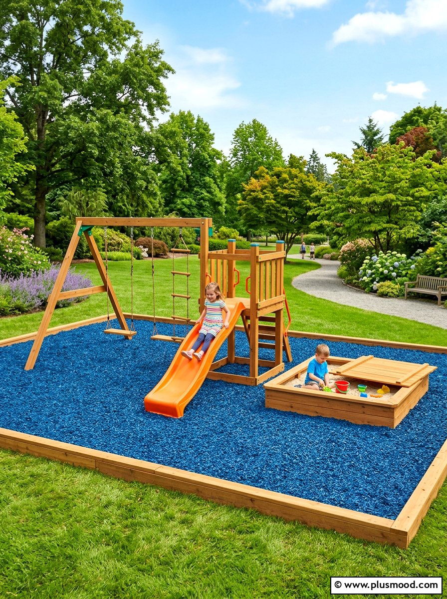Kids play zone - 25 summer backyard oasis ideas
