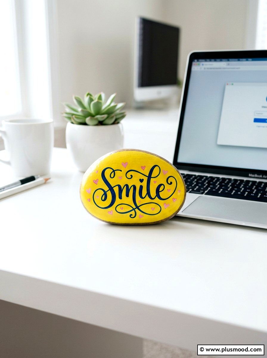 Kindness message rock