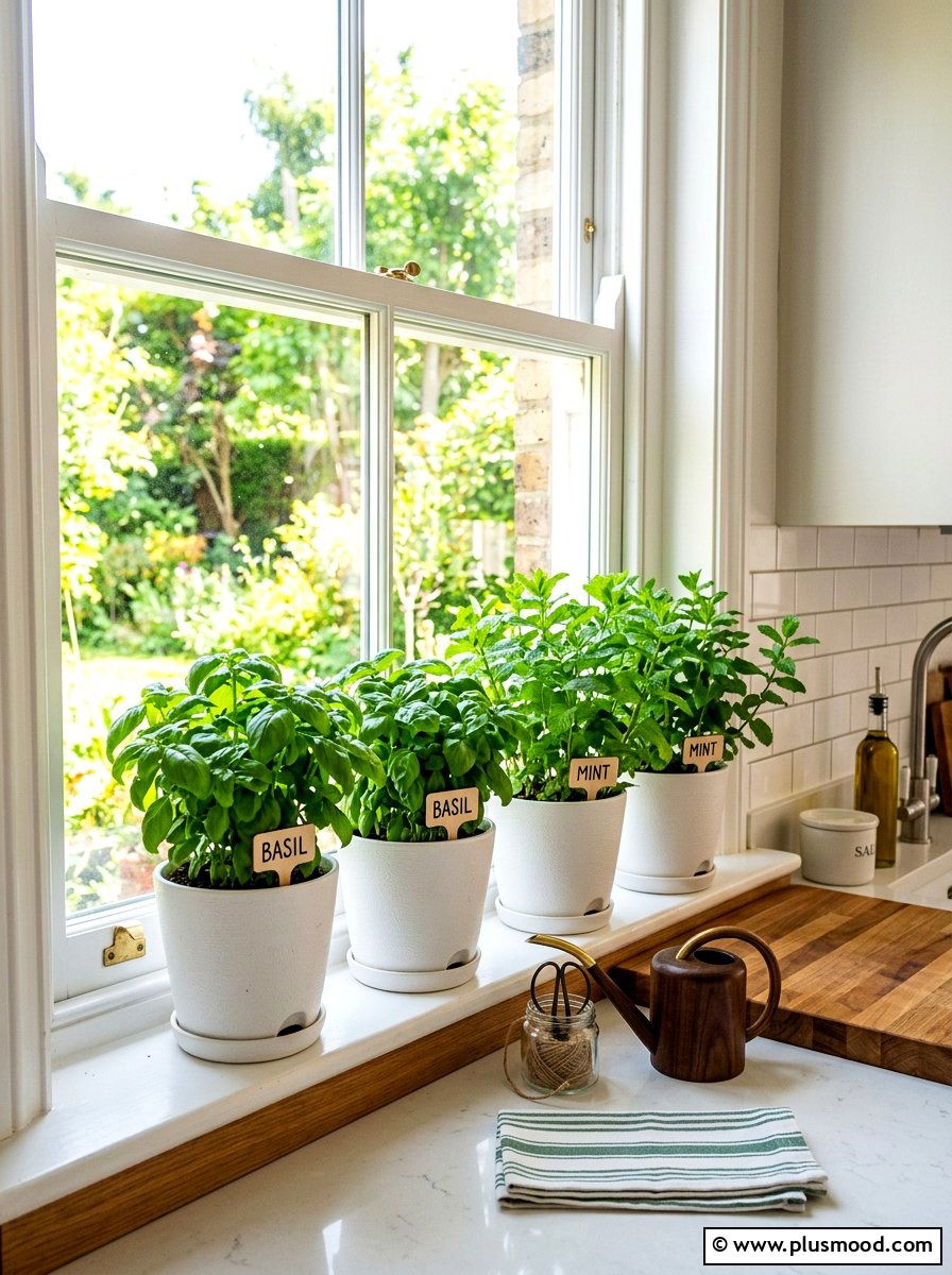 Kitchen Counter Herb Garden