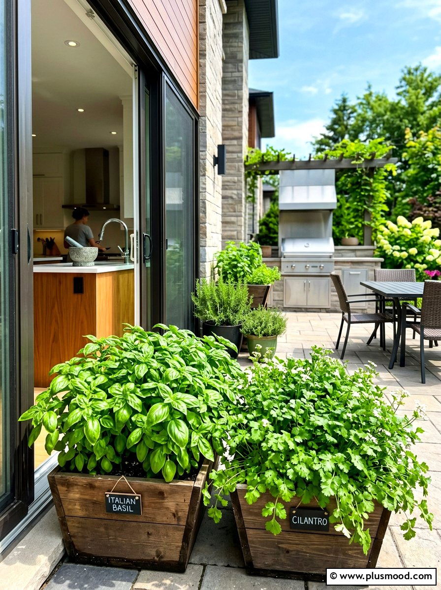 Kitchen herb garden - 25 summer herb garden ideas