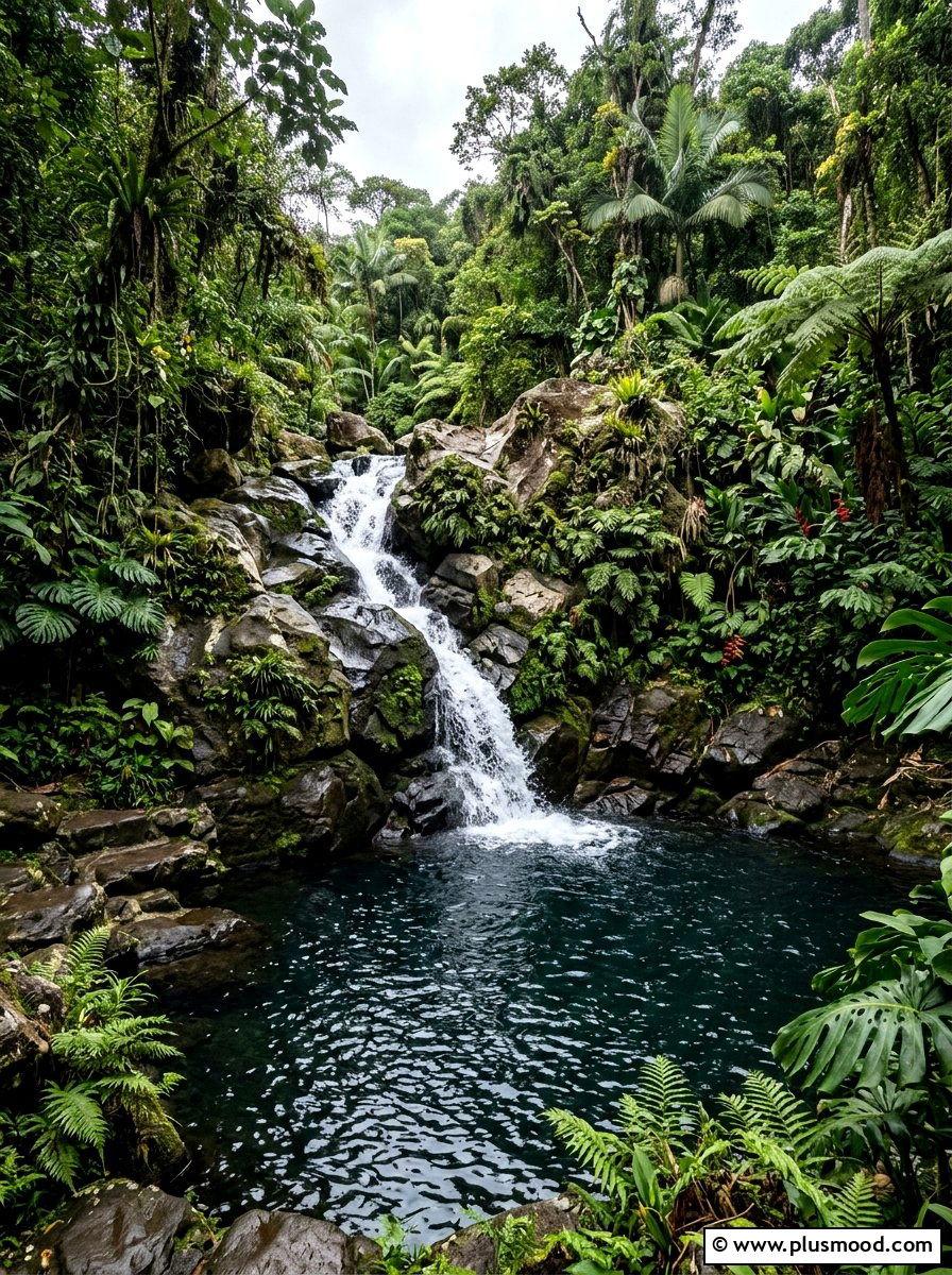 Lagoon Style Pool Waterfall - 25 pool landscaping ideas with waterfalls