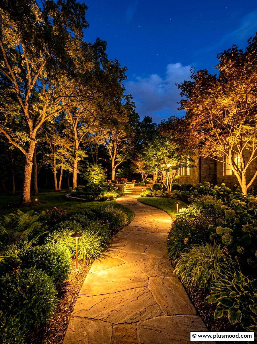 Landscape lighting - 25 summer landscape design ideas