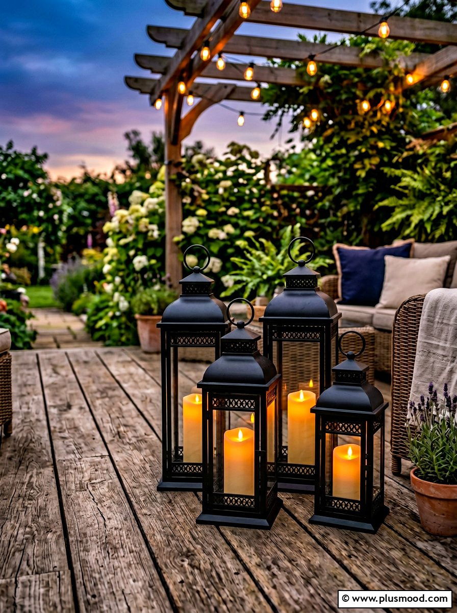 Lantern Decor For Front Porch - 25 summer front porch decor ideas for apartments