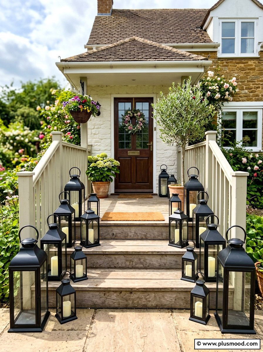 Lantern lighting porch - 25 best summer front porch decor ideas