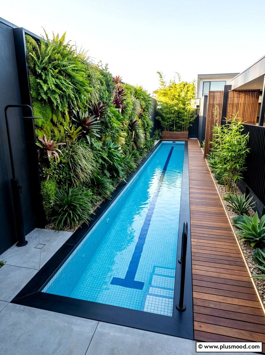 Lap Pool For Narrow Yard - 25 summer pool ideas
