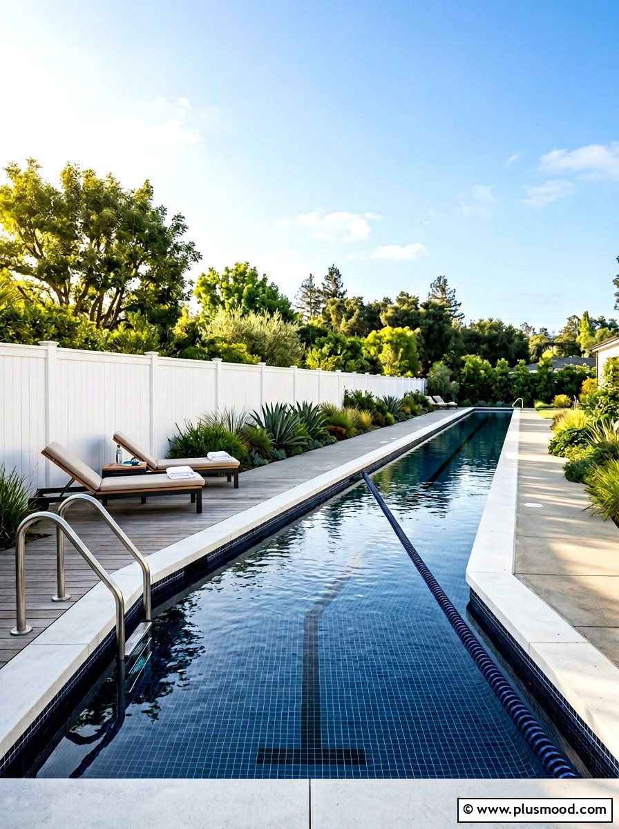 Lap Pool - 25 small backyard ideas with pool