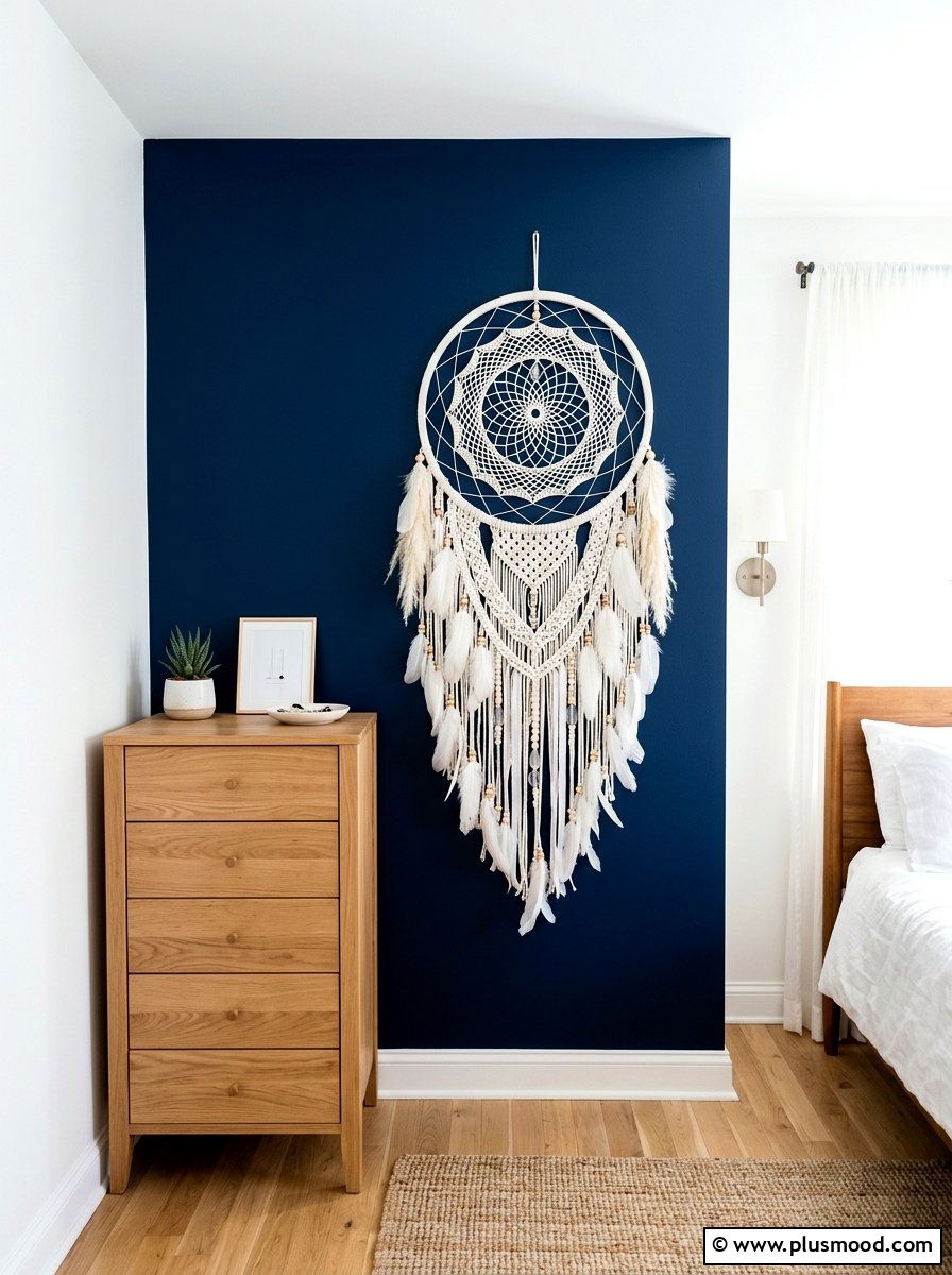 Large Dreamcatcher Wall - 25 summer boho decor ideas