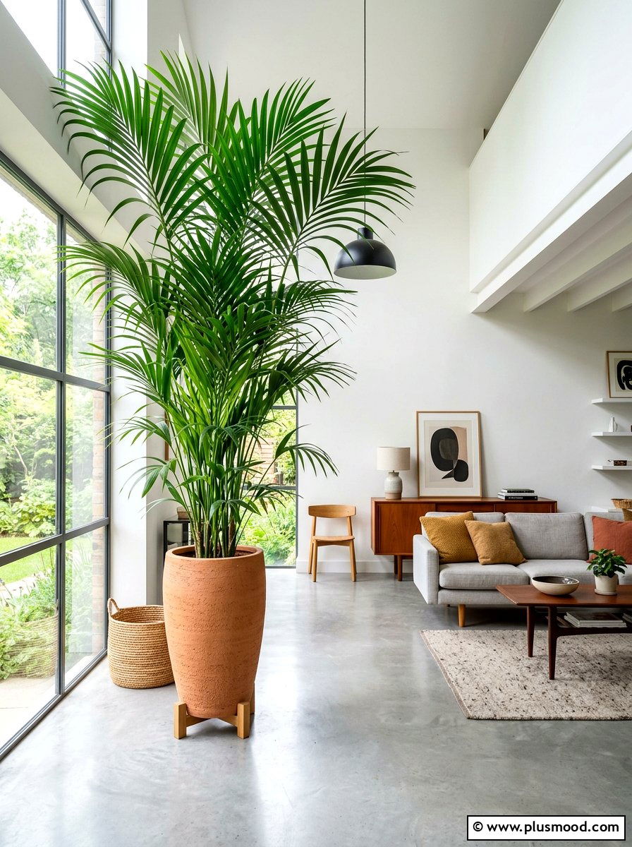 Large Indoor Palm - 25 summer home decor ideas