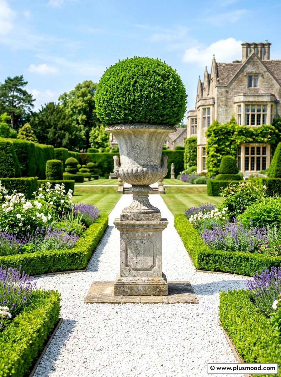 Large Statement Urn - 25 summer planter ideas