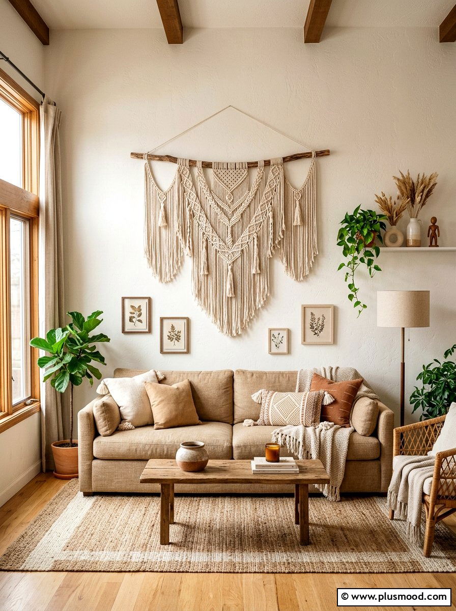 Large Woven Wall Hanging - 25 August home decor ideas