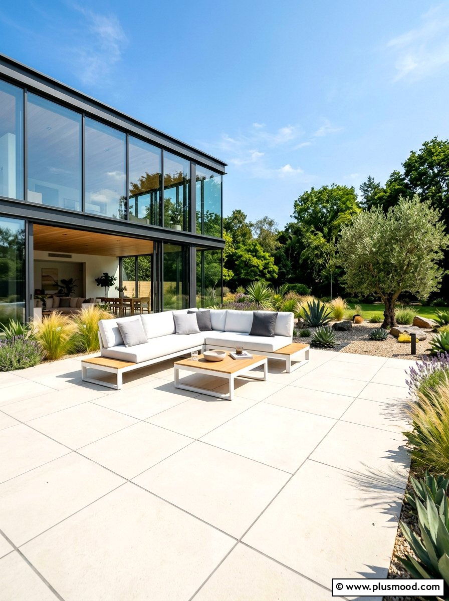 Large scale paver patio - 25 summer paver patio ideas