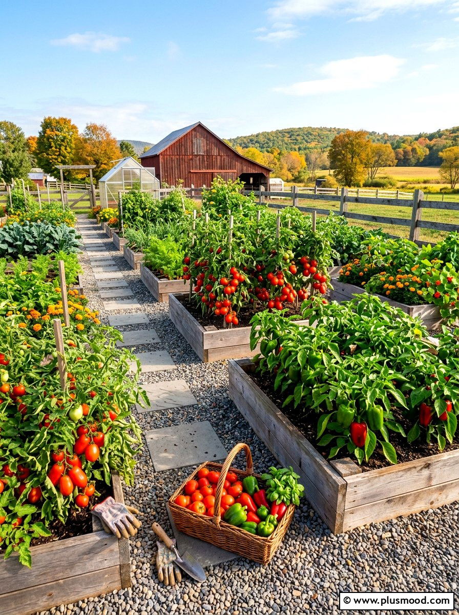 Late Season Vegetable Harvest - 25 late summer garden ideas