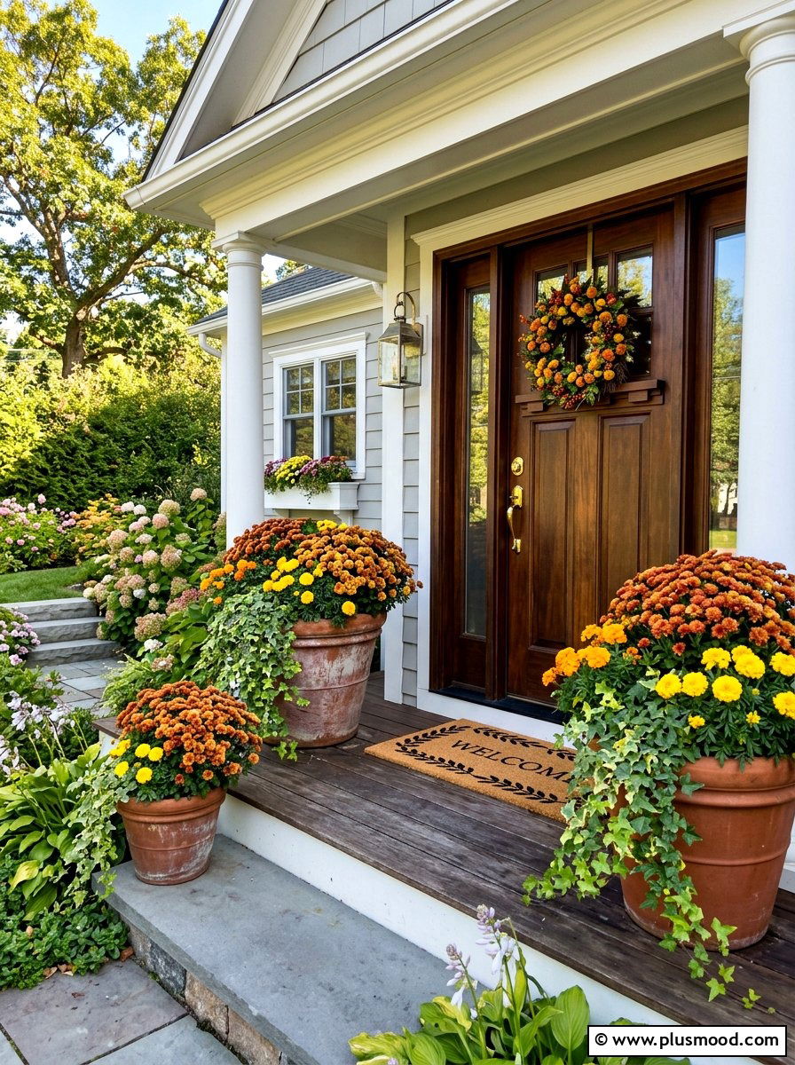 Late Summer Container - 25 late summer landscaping ideas