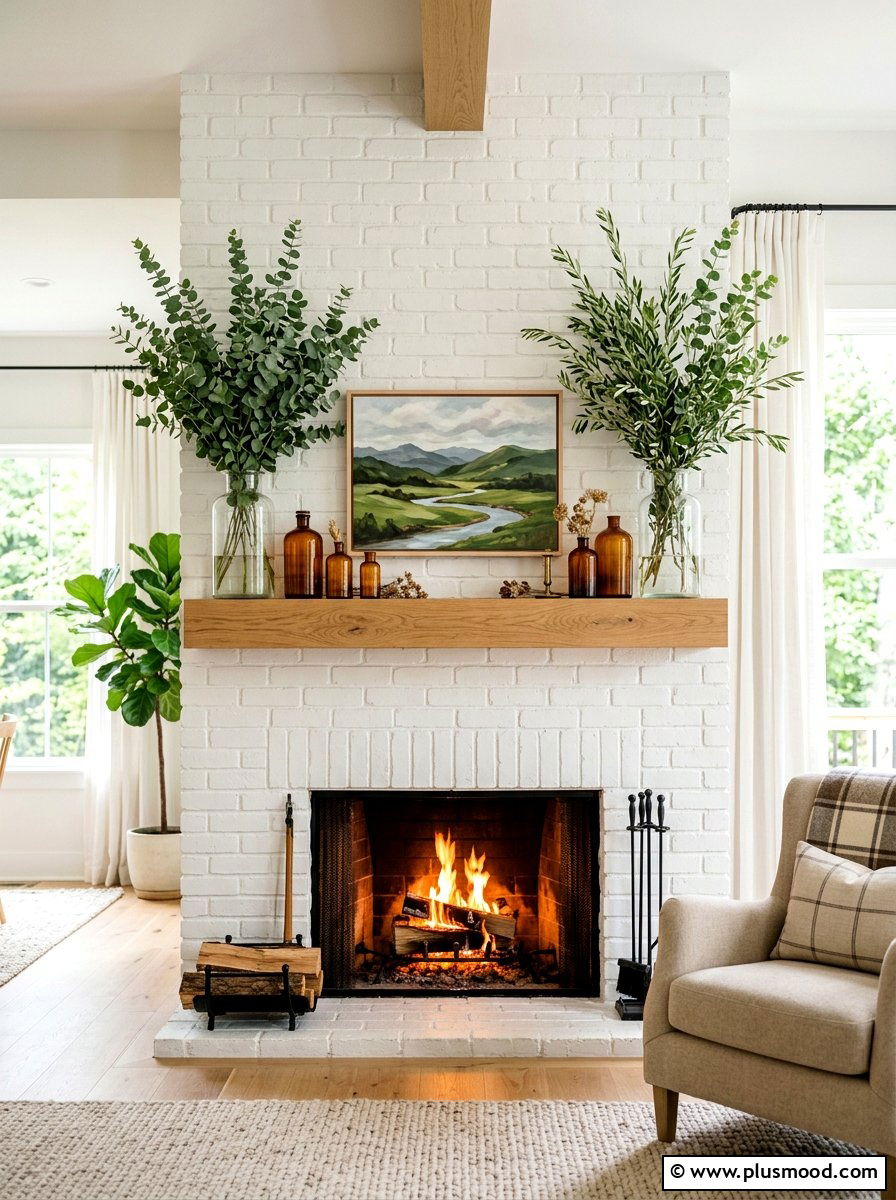 Late summer mantle - 25 late summer decor ideas