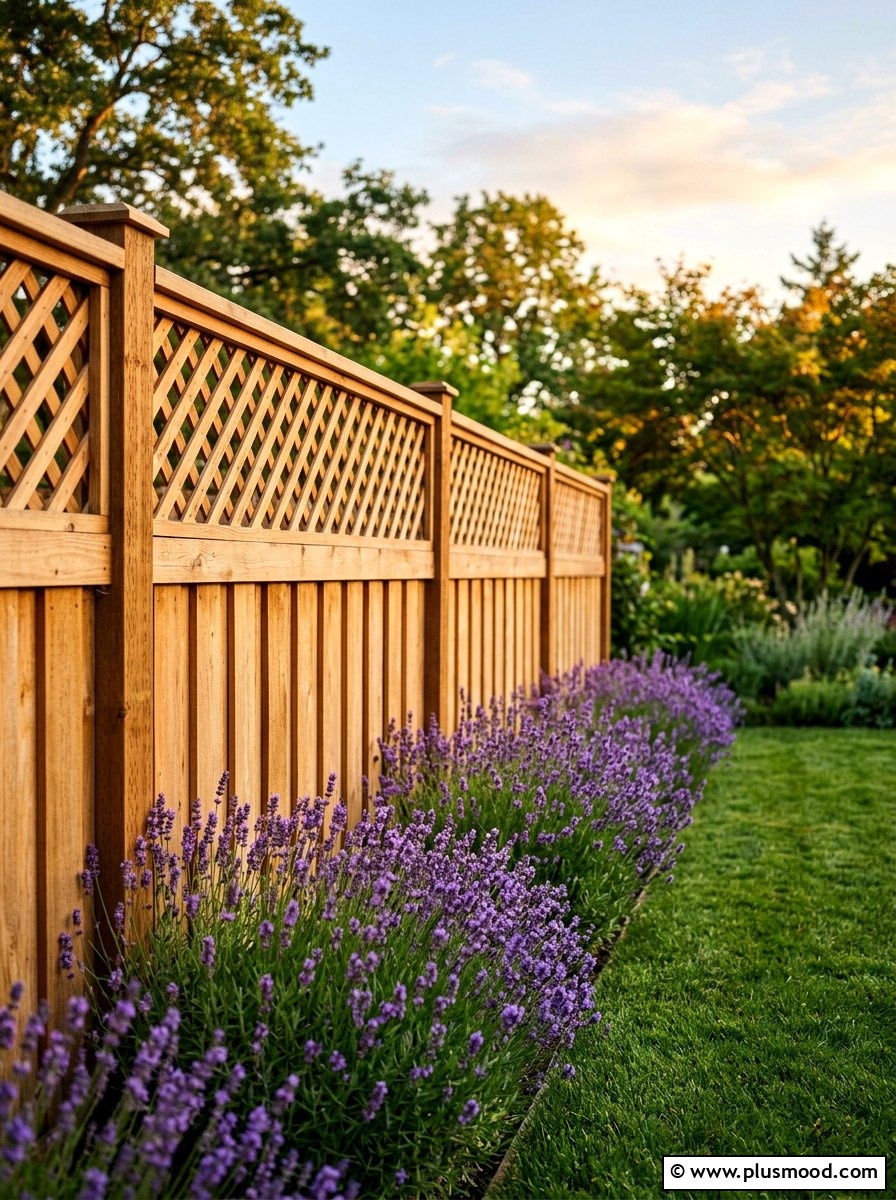 Lattice Fence Topper - 25 small backyard ideas with lattice