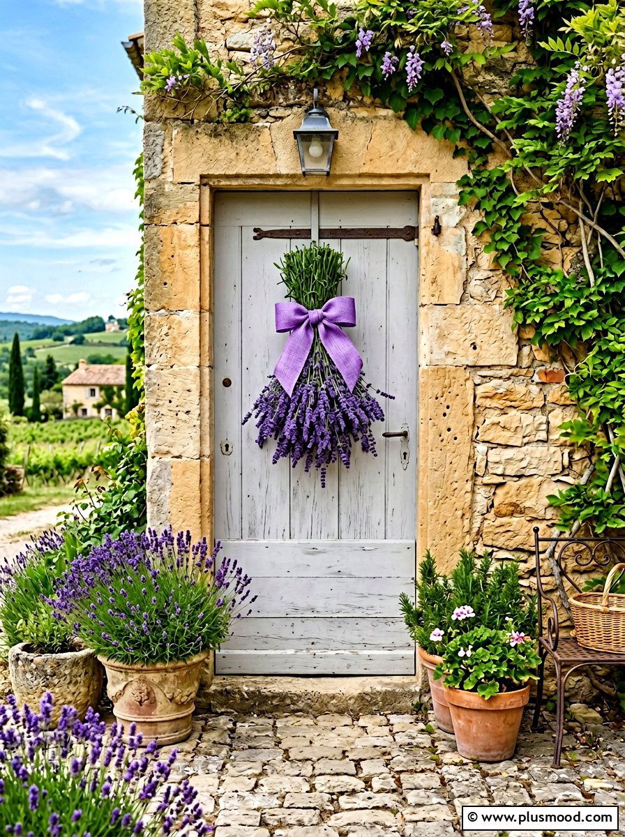 Lavender Bundle Summer Door Decor - 25 summer door decor ideas for summer