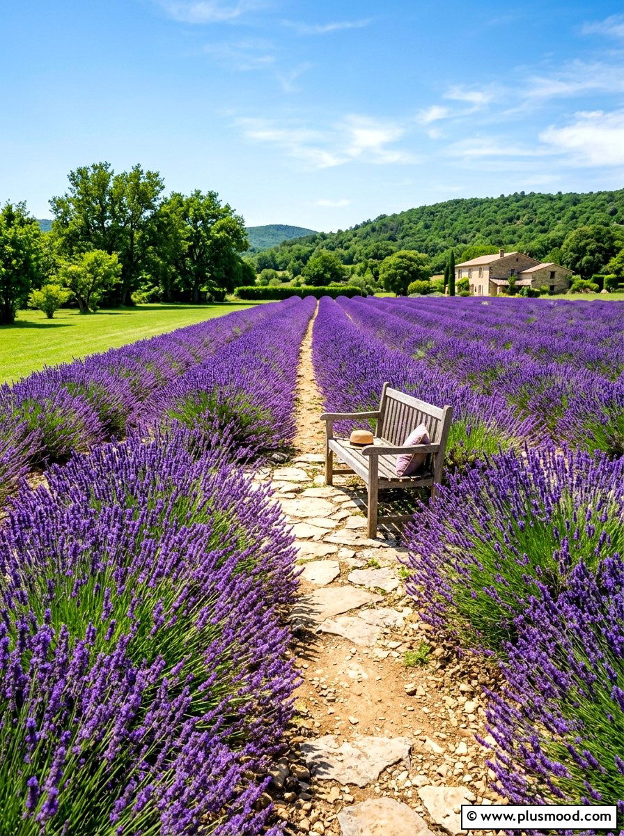 Lavender Garden Setup - 25 cute summer home decor ideas