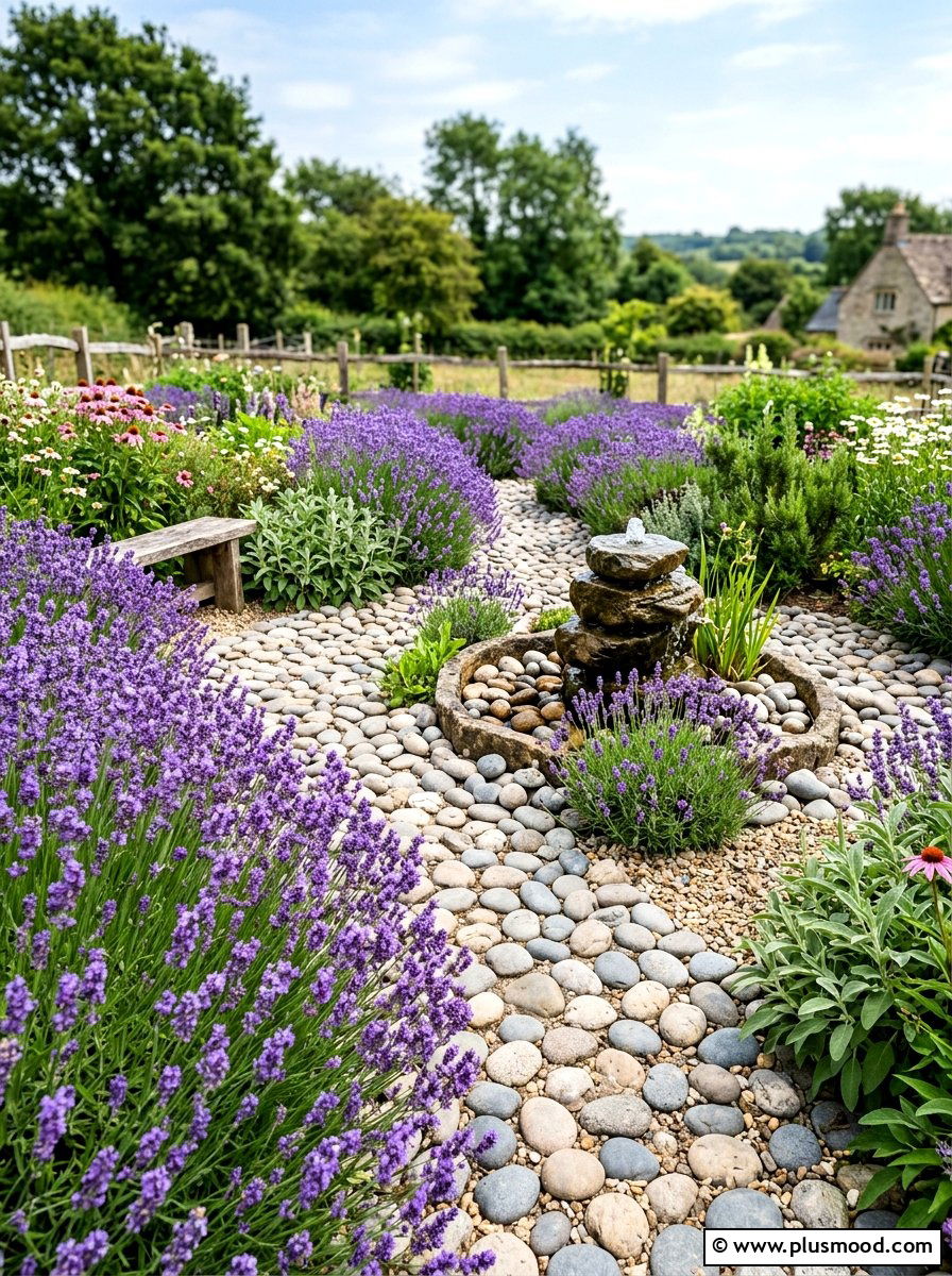 Lavender Sensory Garden - 25 summer lavender garden ideas