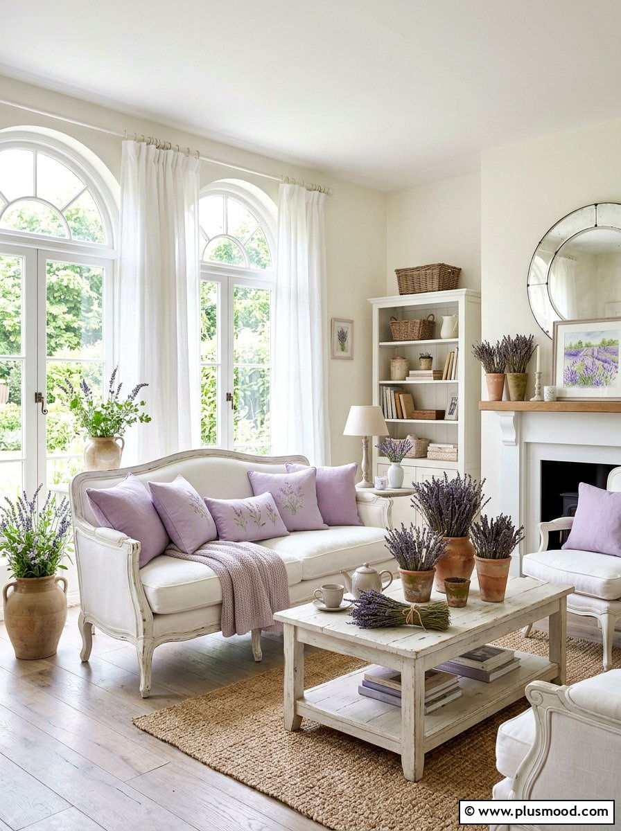 25 Summer Decor Ideas for White Living Room: Fresh Style
